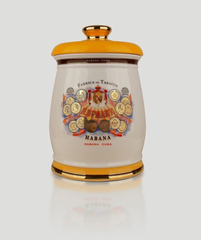 H.Upmann Porcelain Jar  for up to 25 cigars -  EMPTY