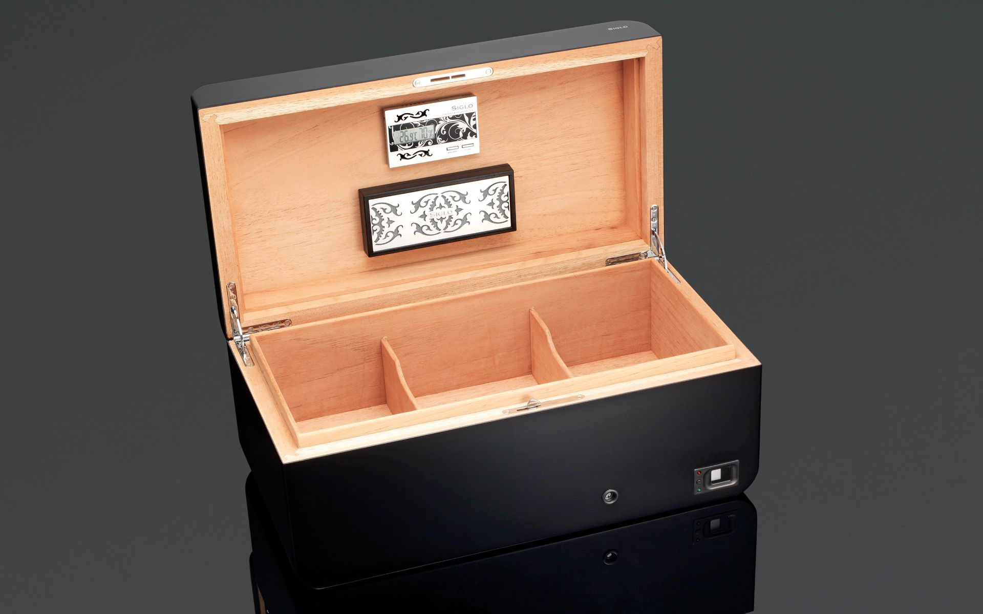 Siglo Biometrico - Fingerprint Humidor - for 75 - 100 cigars