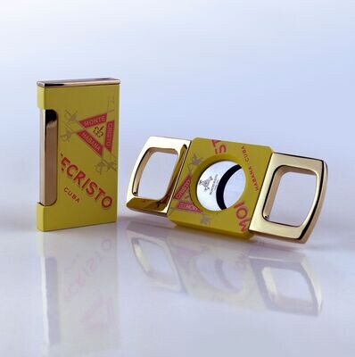 Montecristo Feuerzeug und Abschneider Set