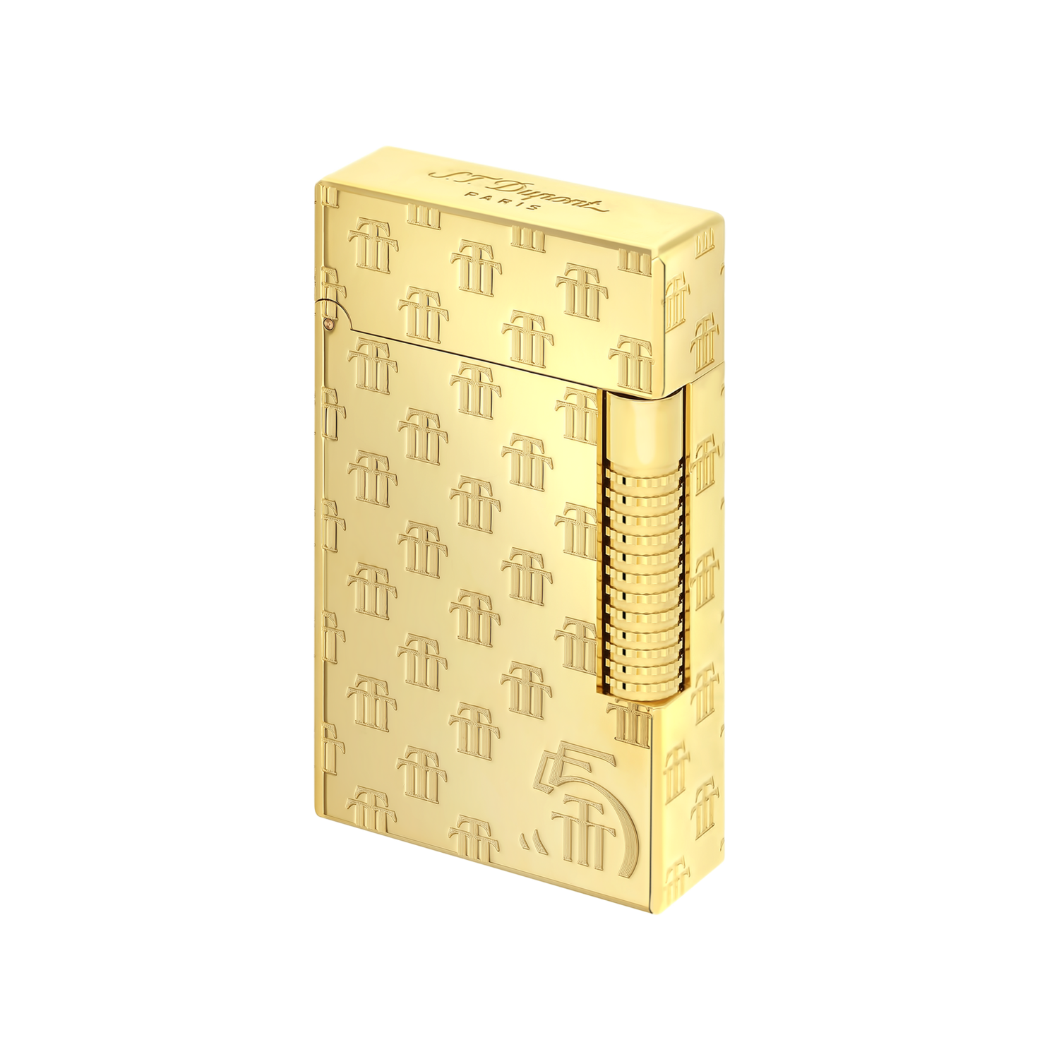 S.T. Dupont Lighter Le Grand Trinidad 55th Anniversary Gold