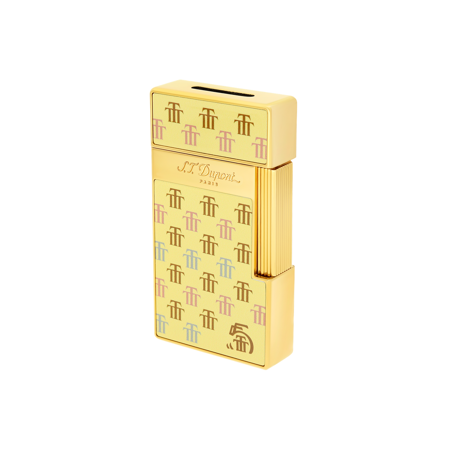 S.T. Dupont Lighter Biggy Trinidad 55th Anniversary Gold