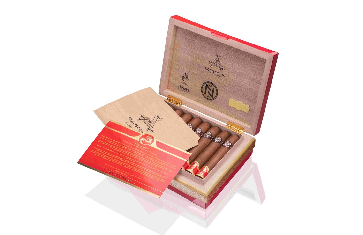 Montecristo Brillantes Year of the dragon - box of 18 cigars