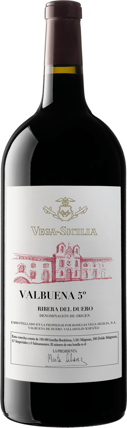 Vega Sicilia Valbuena 5 2019 Double Magnum 3L (393,33€/L)
