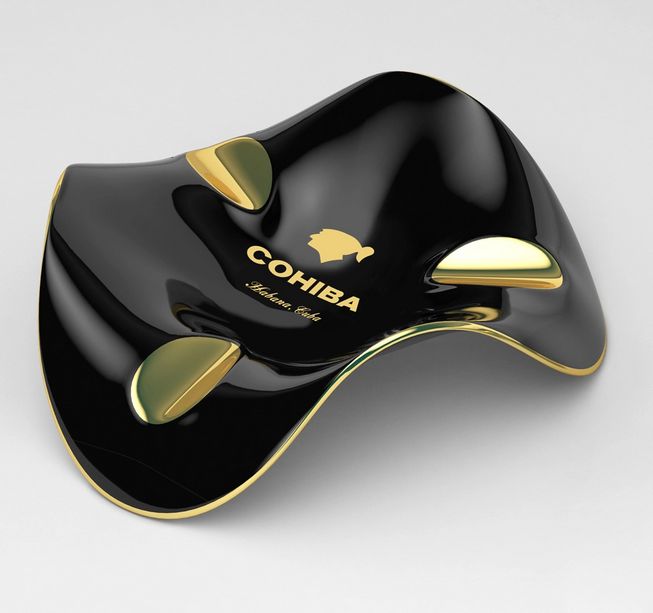 Cohiba ashtray Black/Gold