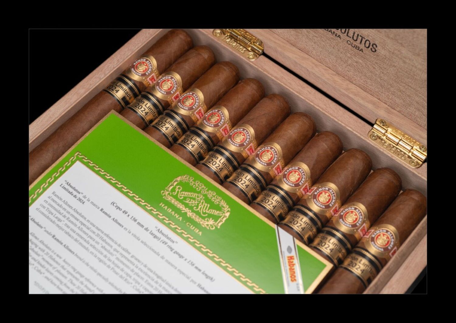 Ramon Allones Absolutos EL 2024 - Kiste mit 20 Zigarren