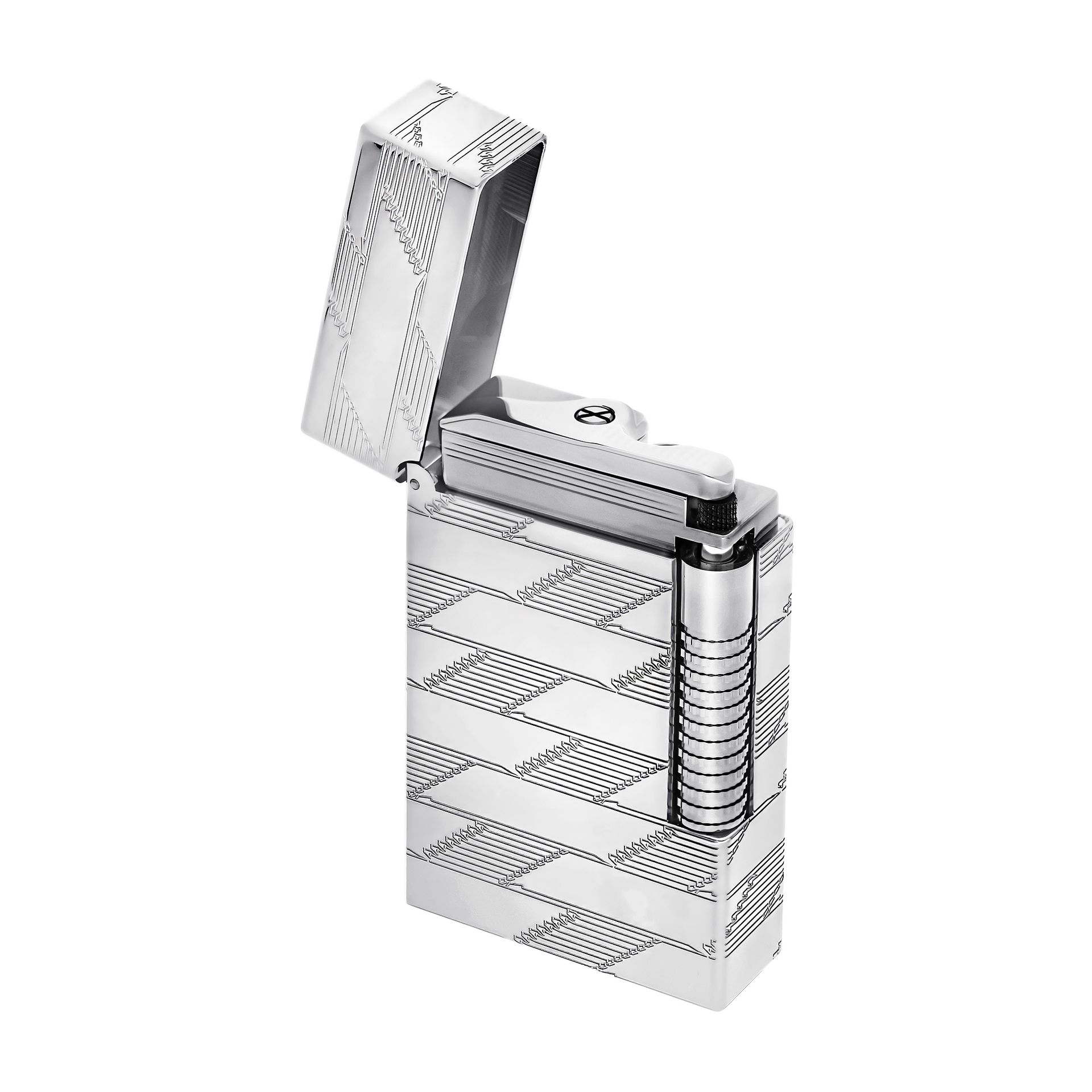 S.T. Dupont Lighter Le Grand Monogram Palladium
