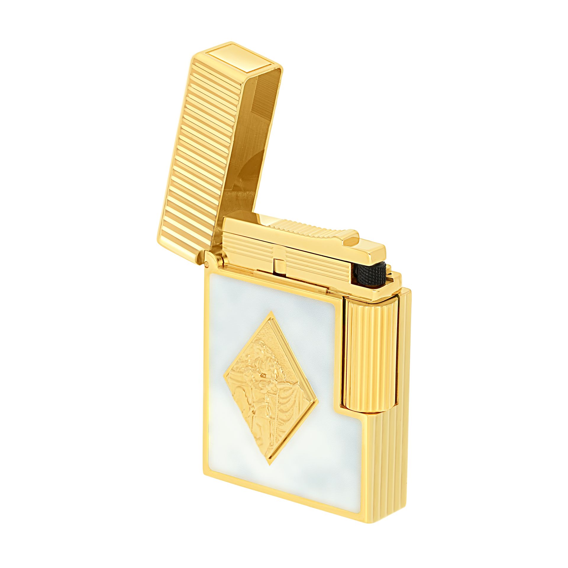 S.T. Dupont Ligne 1 Lighter - Romeo y Julieta white/gold
