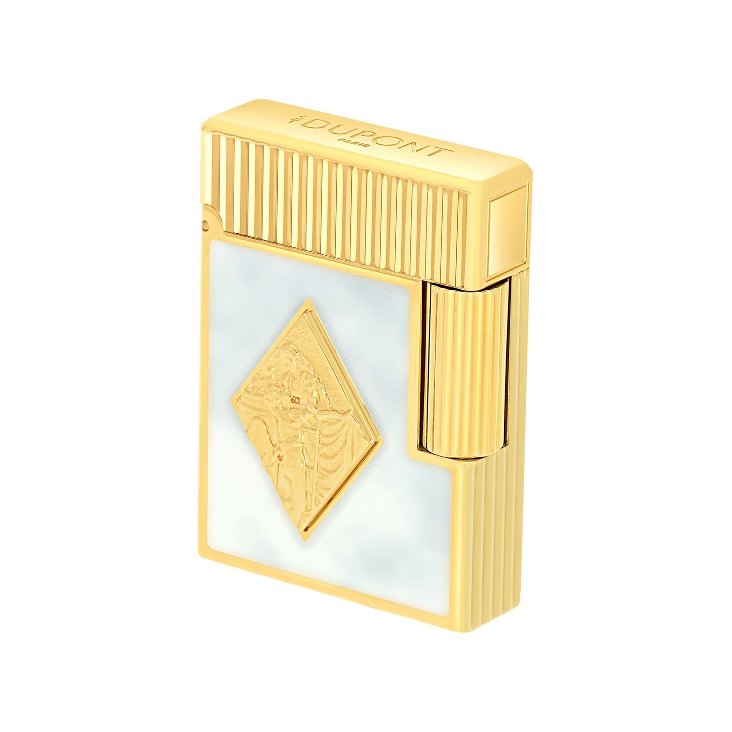 S.T. Dupont Ligne 1 Lighter - Romeo y Julieta white/gold