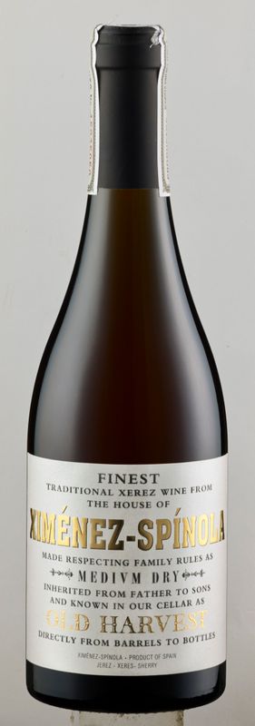 Ximénez-Spinola Old Harvest Pedro Ximenez D.O. 0,5L (69,80€/L) Ximénez-Spinola Old Harvest Pedro Ximenez D.O. 0,5L (69,80€/L)