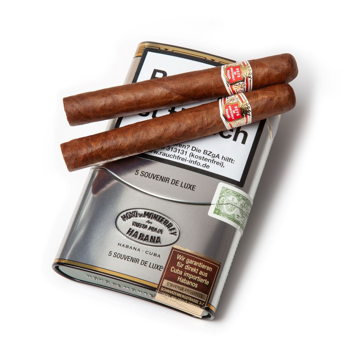 Hoyo de Monterrey Souvenir de Luxe  - tin of 5