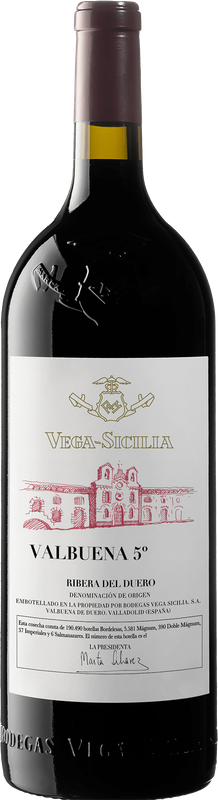 Vega Sicilia Valbuena 5 2019 Magnum 1,5L (292,67€/L) Vega Sicilia Valbuena 5 2019 Magnum 1,5L (292,67€/L)