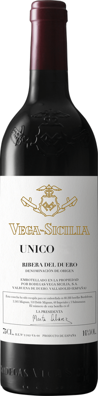 Vega Sicilia Unico 2014 0,75L (680€/L) Vega Sicilia Unico 2014 0,75L (680€/L)