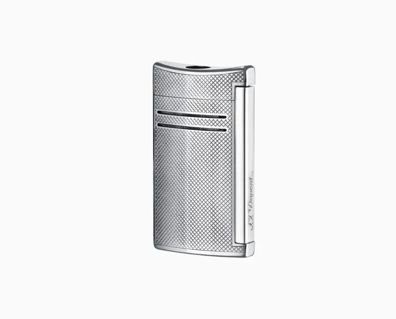 S.T. Dupont Maxijet Lighter - Chrome Grid S.T. Dupont Maxijet Lighter - Chrome Grid