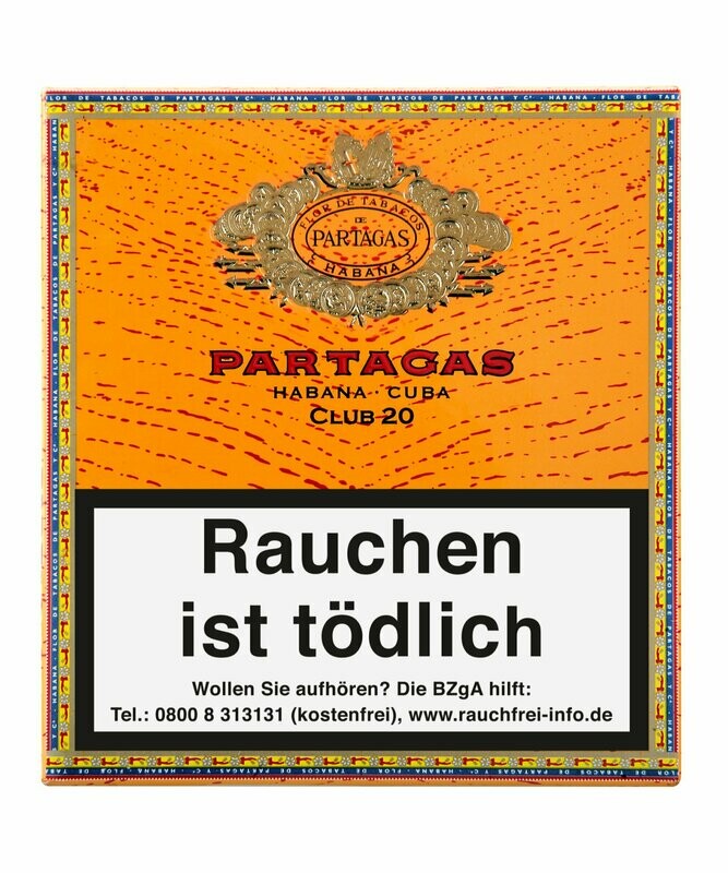 Partagas Classic Club - pack of 20 Partagas Classic Club - pack of 20