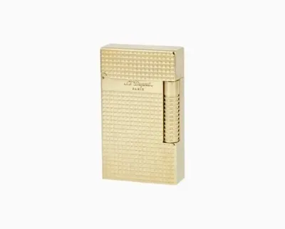 S.T. Dupont Lighter Le Grand Palladium Gold