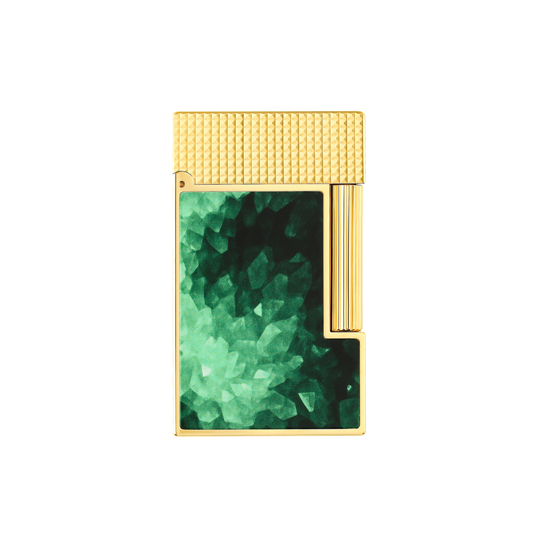 S.T. Dupont Lighter Ligne 2 Goede Green/Gold