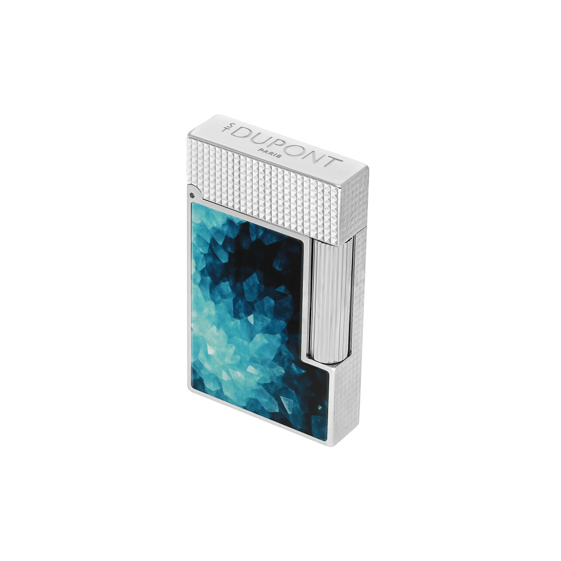 S.T. Dupont Lighter Ligne 2 Goede Blue/Palladium