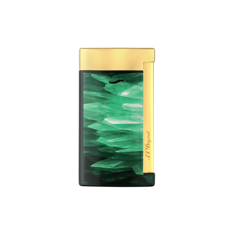 S.T. Dupont Slim 7 Lighter - Goede Green/Gold S.T. Dupont Slim 7 Lighter - Goede Green/Gold