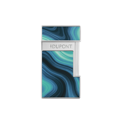 S.T. Dupont Slimmy Feuerzeug - Goede Blau/Chrom S.T. Dupont Slimmy Feuerzeug - Goede Blau/Chrom