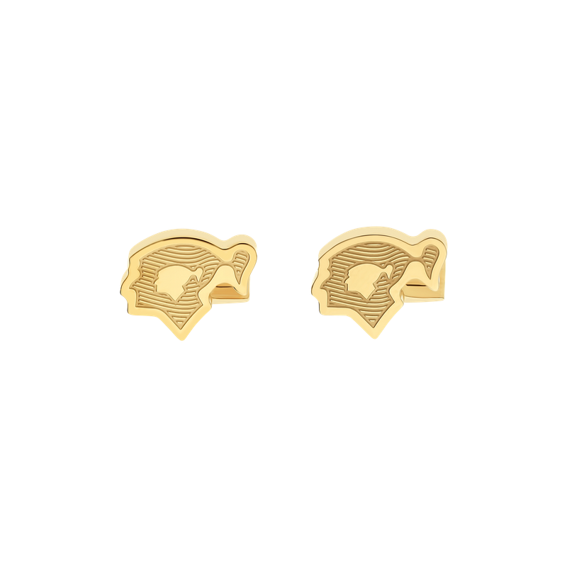 S.T. Dupont Cufflinks Cohiba 60th Anniversary Gold