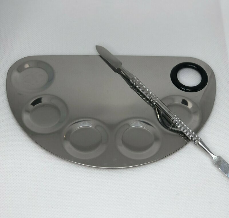 Mixing Artist Palette & Spatula 