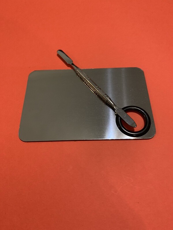 Mixing Palette & Spatula (Rectangle)