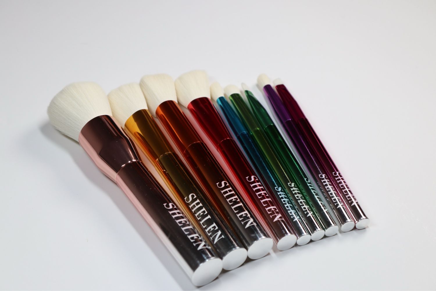 SHELEN Aura 9pc Brush Set