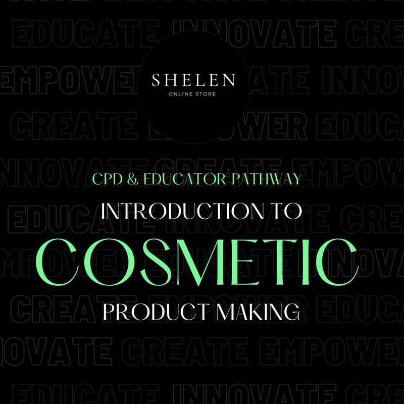 INTRODUCTION TO COSMETIC PRODUCT MAKING INTRODUCTION TO COSMETIC PRODUCT MAKING