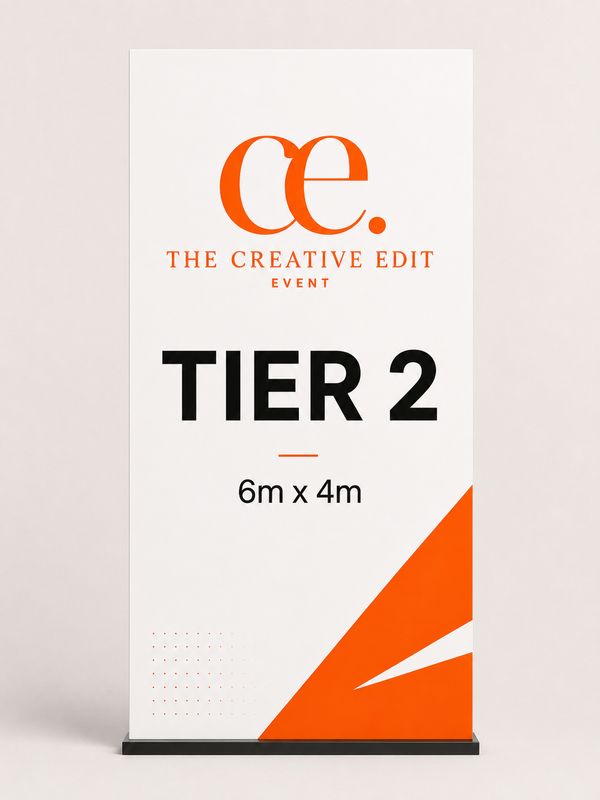 Retail Stall: TIER 2 - 6m X 4m Retail Stall: TIER 2 - 6m X 4m