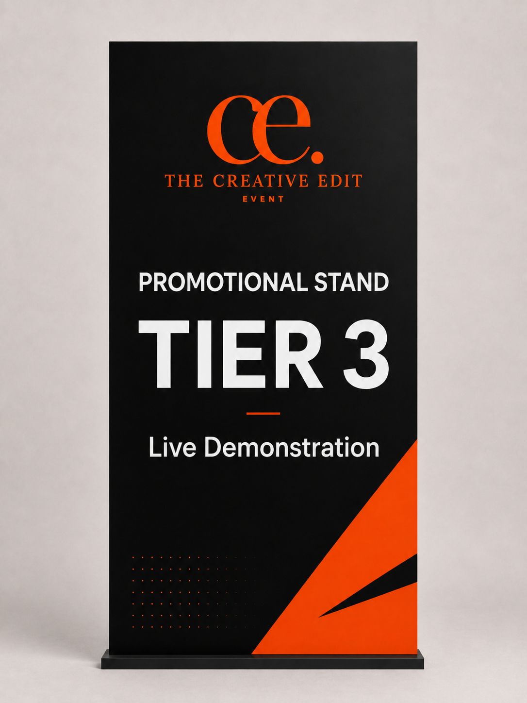 Promotional Stand: TIER 3