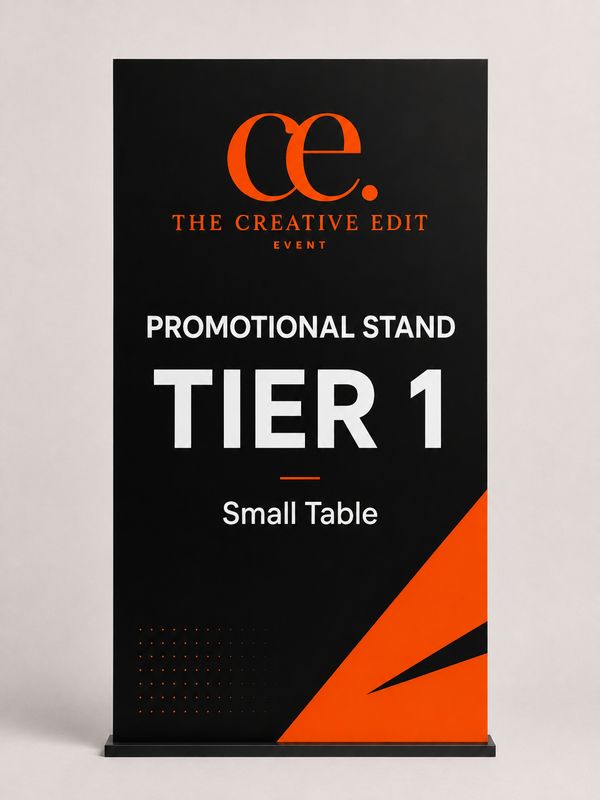 PROMOTIONAL Stand: TIER 1 PROMOTIONAL Stand: TIER 1