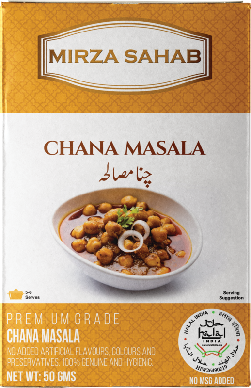 Chana Masala 50g (Master Carton of 76 pieces)