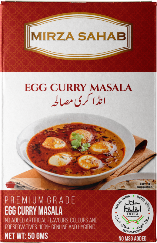 Egg Curry Masala 50g (Master Carton of 76 pieces)