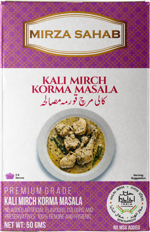 Kali Mirch Korma Masala 50g (Master Carton of 76 pieces)