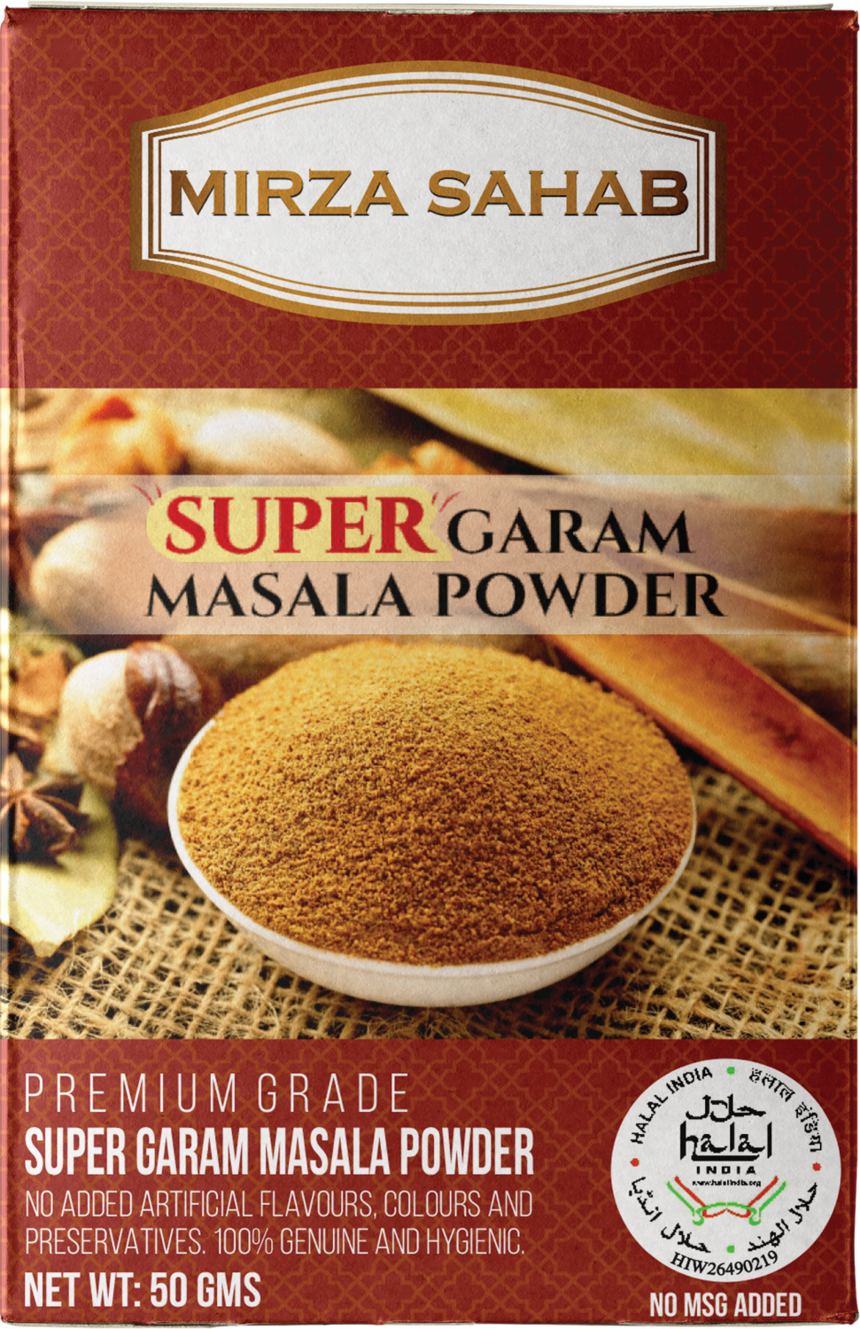 Super Garam Masala 50g (Master Carton of 76 pieces)