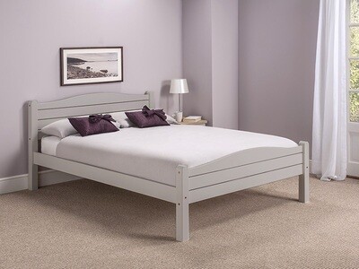 Elwood  Double bed white or grey