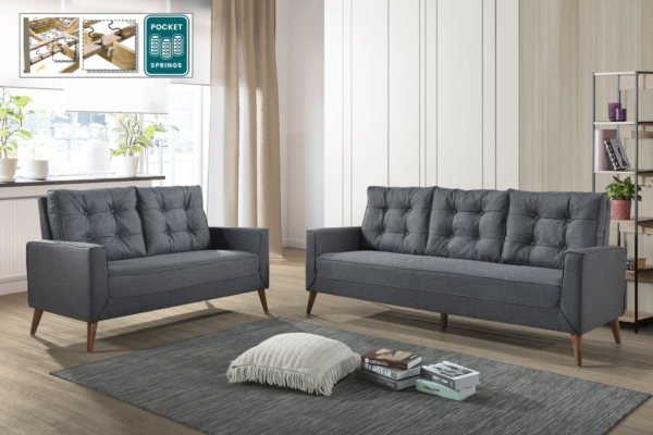 Holly 3 seater and 2 seater sofa set