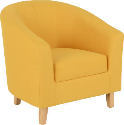 Tempo tub chair mustard