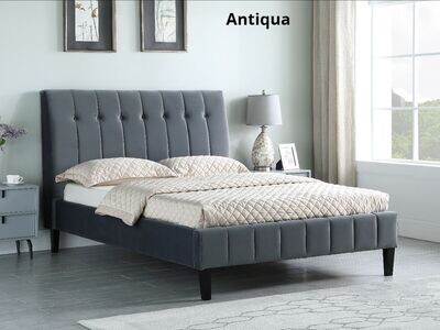 Antiqua bed grey