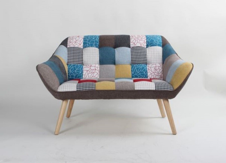 Tara 2 seater patchwork