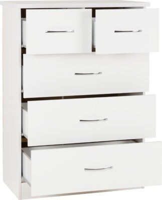Nevada 3+2 drawer chest of drawers