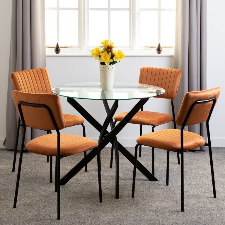 Sheldon round dining set
