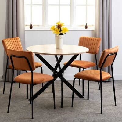 Sheldon round dining set