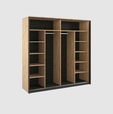 Quant 2.2m Sliderobe artisan oak