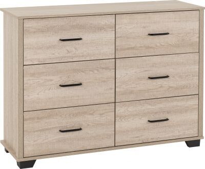 Oliver 6 drawer double chest