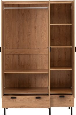 Leon 3 door wardrobe