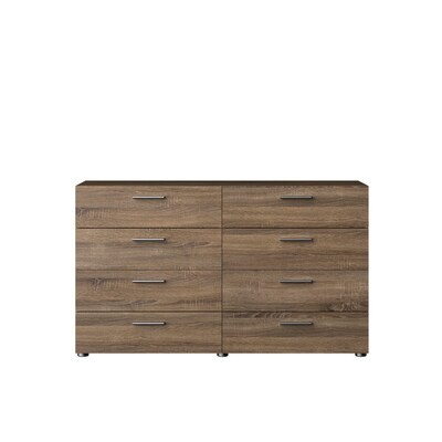 Pepe 8 drawer double chest of drawers
