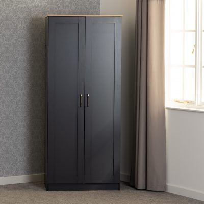 Portland 2 door wardrobe