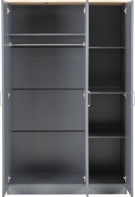Portland 3 door wardrobe