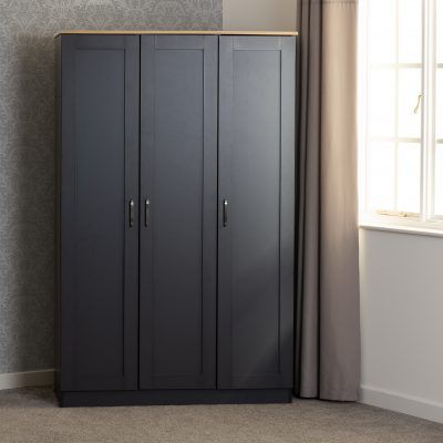 Portland 3 door wardrobe